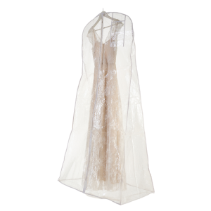 כיסוי לשמלות כלה שקוף מלא ענק עם עומק