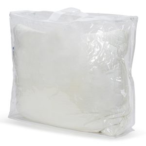 אריזה שקופה לשמיכת פוך יחיד 50x55x20 סמ