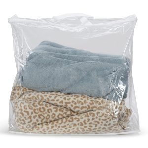 אריזה שקופה לשמיכת קיץ 38x45x13 סמ