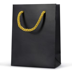 שקית קרטון מהודרת קטנה 12x16x6 סמ